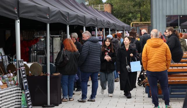 Market Traders at World of Wedgwood Artisan Market 