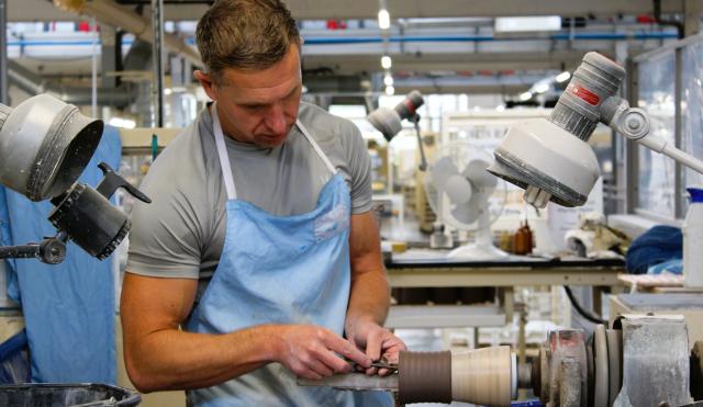 Chris on the Lathe 